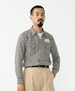 ▲【予約・イベント限定】REMI RELIEF × BEAMS PLUS / 別注 Check Western shirt