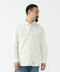 ▲【予約・イベント限定】REMI RELIEF × BEAMS PLUS / 別注 Pique Western shirt Classic Fit