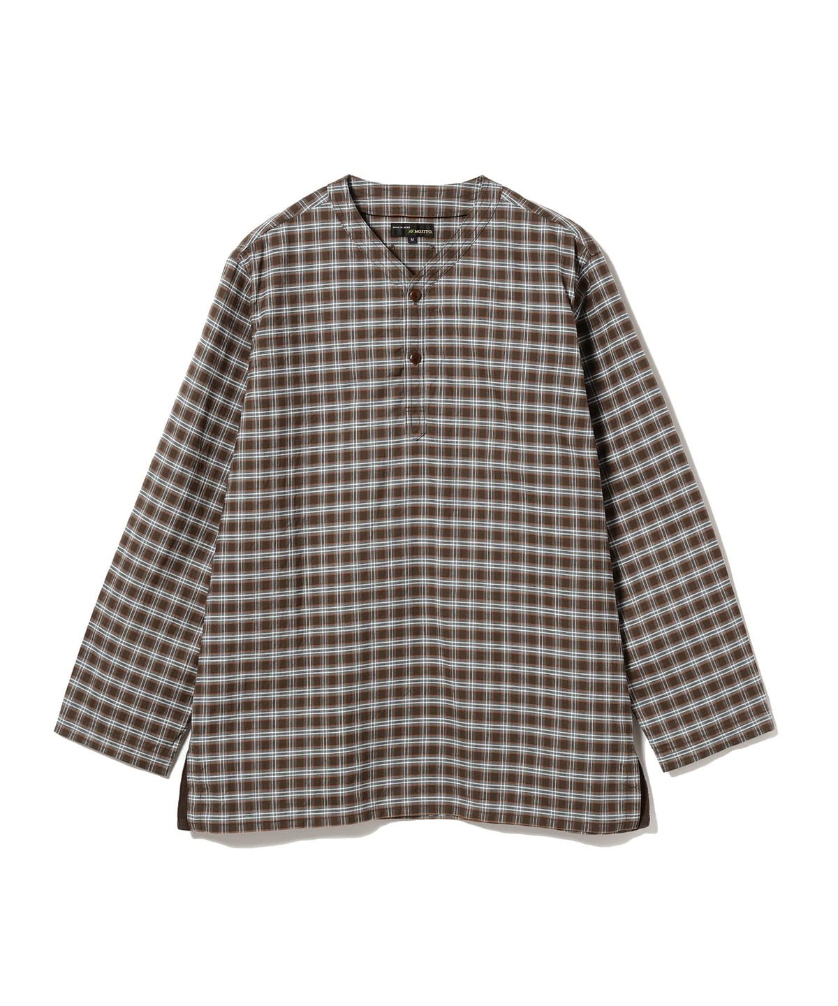 MOJITO モヒート / SLEEPING SHIRTS"1954" ox check シャツ・ブラウス MEN brn M MOJITO モヒート / SLEEPING SHIRTS"1954" ox check シャツ・ブラウス MEN brn M