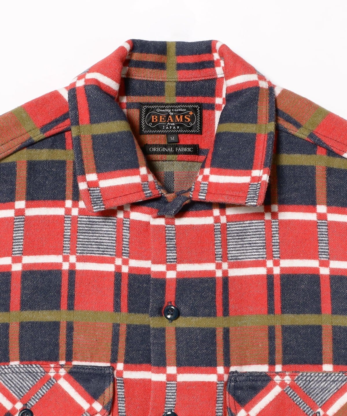 BEAMS PLUS（ビームス プラス）B.D. Patchwork Madras（シャツ