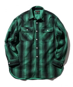 BEAMS PLUS / WORK Print Flannel