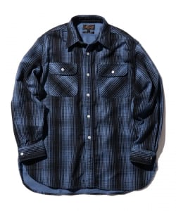 BEAMS PLUS / WORK Print Flannel