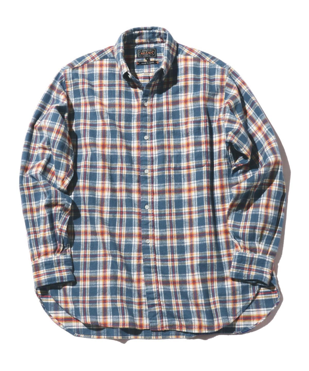 B. D. Brushed Flannel Classic Fit シャツ・ブラウス MEN BLUE XL B. D. Brushed Flannel Classic Fit シャツ・ブラウス MEN BLUE XL