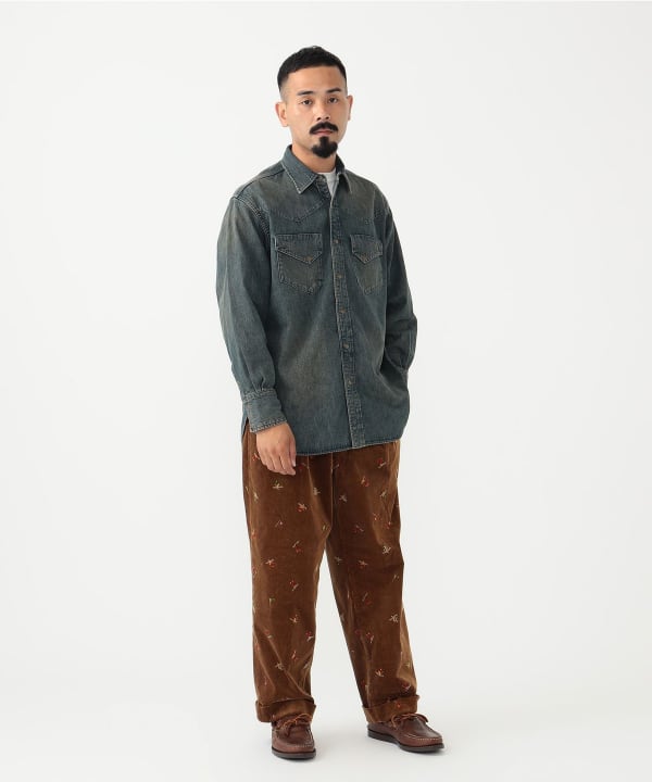 極美品 ビームスプラス デニムシャツ XL BEAMS PLUS（ビームス プラス）WORK Denim（シャツ・ブラウス