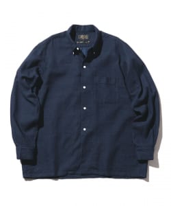 ▲Open B.D. Indigo Panama Double Gauze