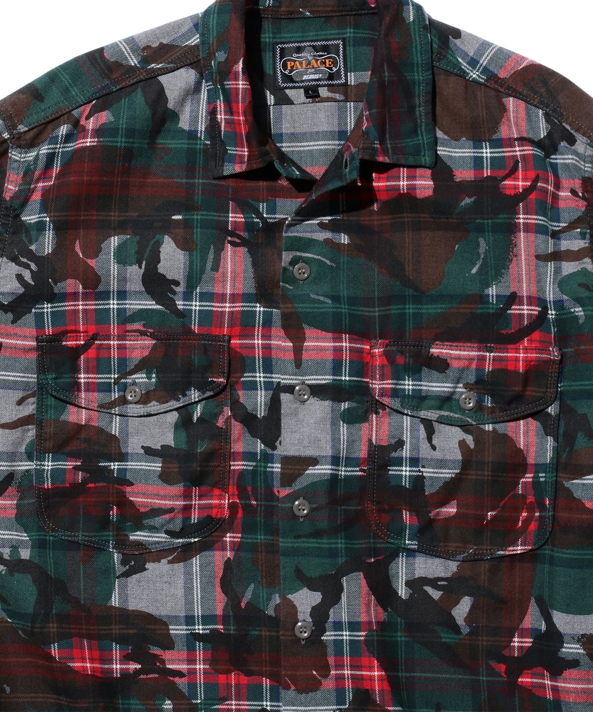 BEAMS PLUS (BEAMS PLUS) [Special order] PALACE / WORK SHIRT