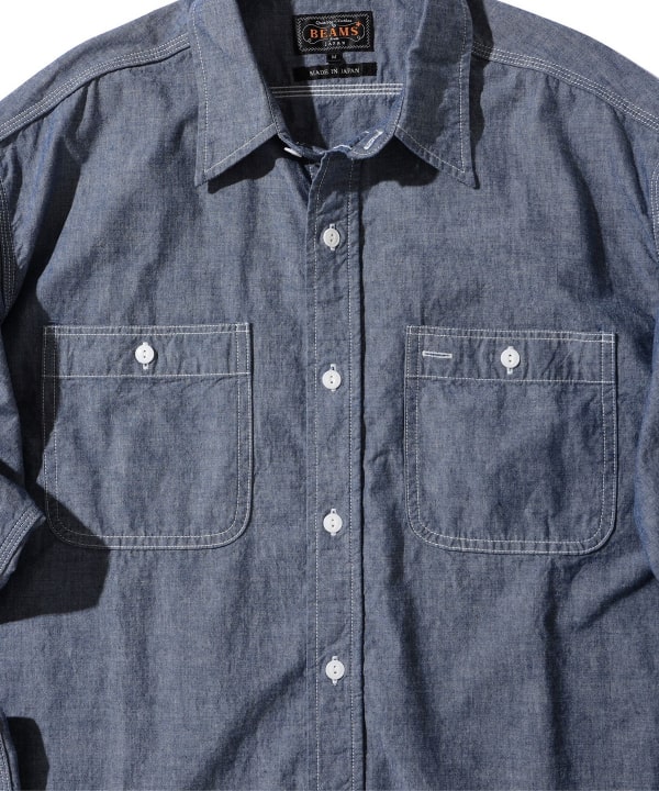 BEAMS PLUS BEAMS PLUS WORK Chambray (Shirts, Blouses, Casual Shirts) for  sale | BEAMS