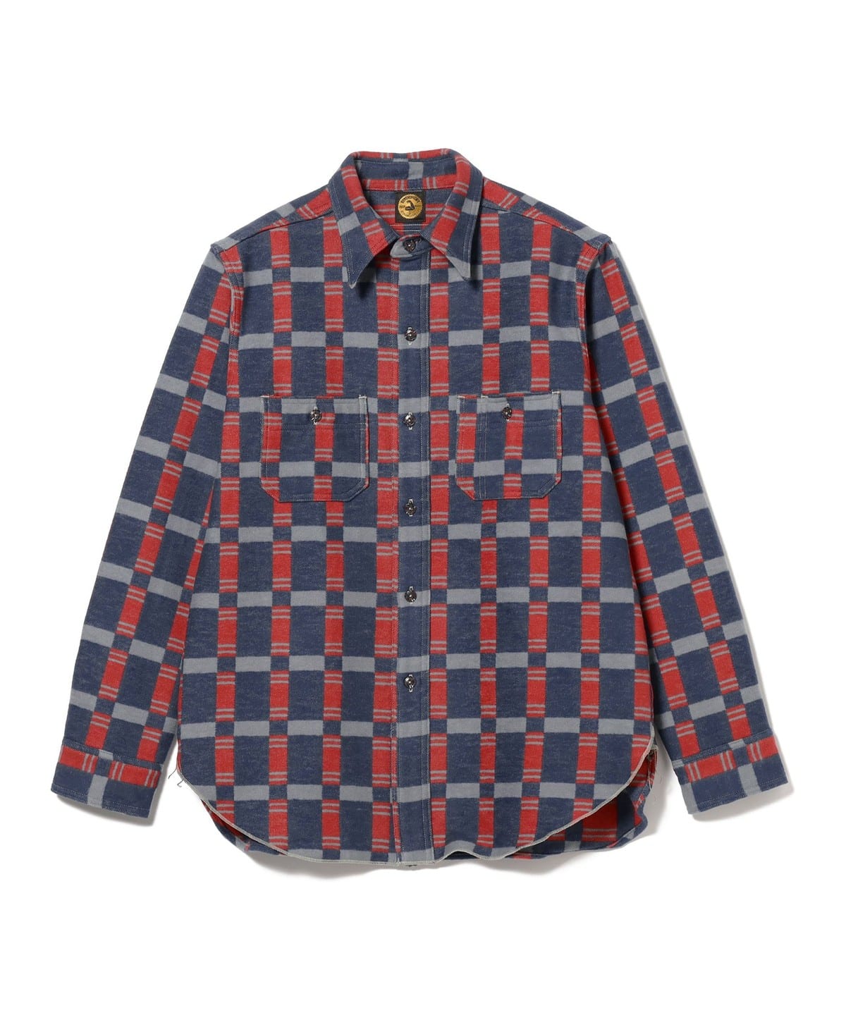 JOHN GLUCKOW / Lot JG-22 The Heater シャツ・ブラウス MEN ネイビー 38 JOHN GLUCKOW / Lot JG-22 The Heater シャツ・ブラウス MEN ネイビー 38
