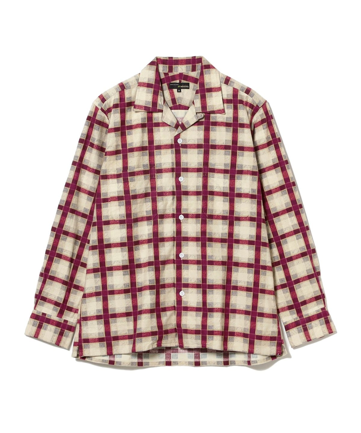 BEAMS PLUS（ビームス プラス）MOJITO / ABSHINTH SHIRT flannel（シャツ・ブラウス カジュアルシャツ ）通販｜BEAMS