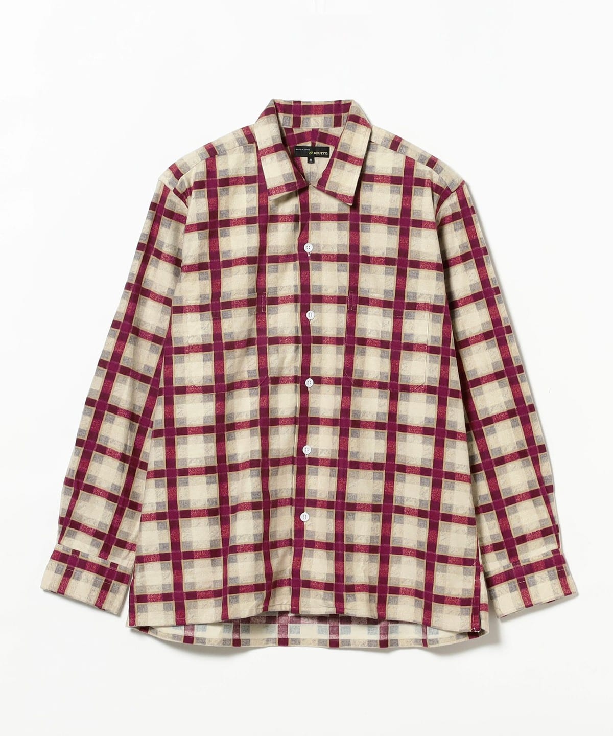 BEAMS PLUS（ビームス プラス）MOJITO / ABSHINTH SHIRT flannel（シャツ・ブラウス カジュアルシャツ ）通販｜BEAMS