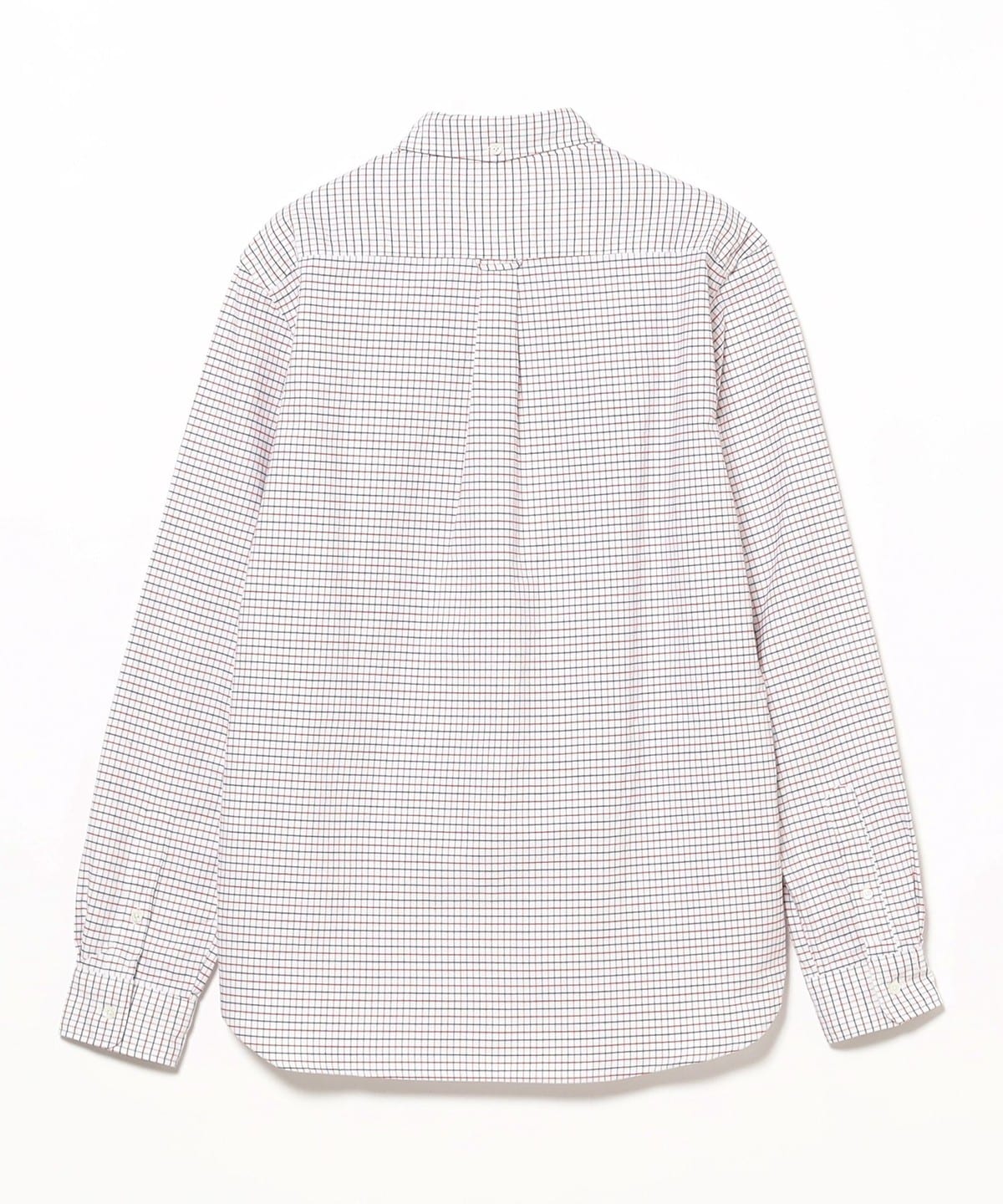 B.D. Oxford Tattersall 鈕扣領牛津塔特薩爾格紋襯衫