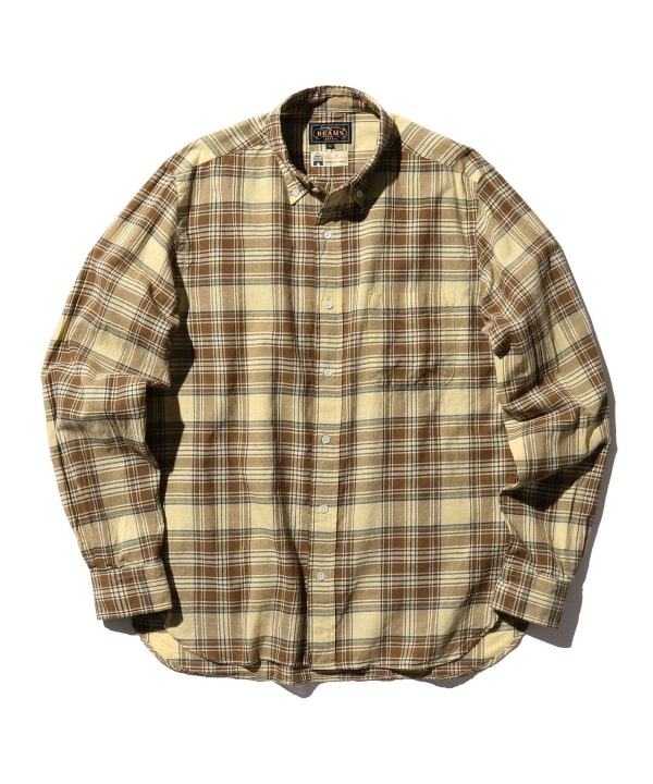 【未使用 タグ付き】BEAMS PLUS B.D. MADRAS 赤系 S BEAMS PLUS（ビームス プラス）【タイムセール】B.D. Madras