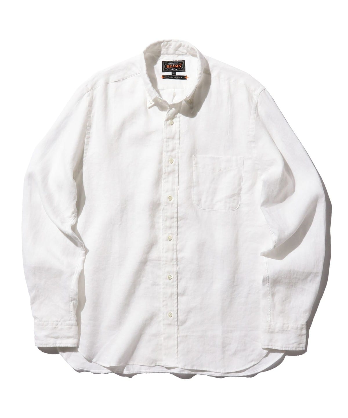B. D. LINEN SOLID シャツ・ブラウス MEN WHITE S B. D. LINEN SOLID シャツ・ブラウス MEN WHITE S