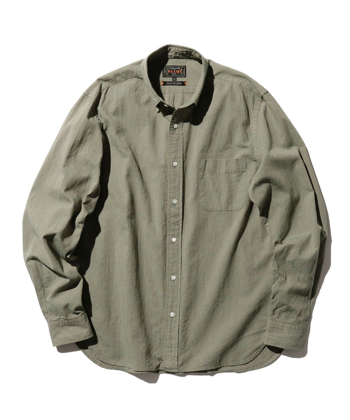 B. D. Plaid Cotton Linen シャツ・ブラウス MEN GREEN S B. D. Plaid Cotton Linen シャツ・ブラウス MEN GREEN S