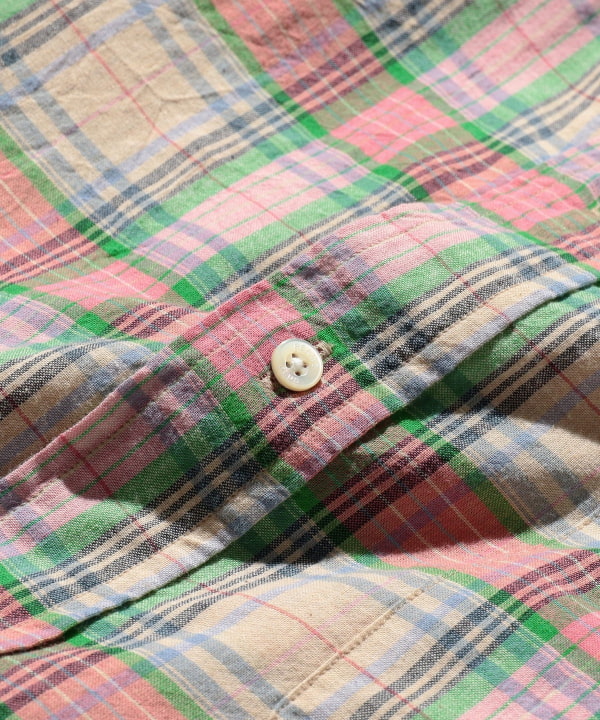 BEAMS PLUS（ビームス プラス）B.D. Classic-fit Madras（シャツ