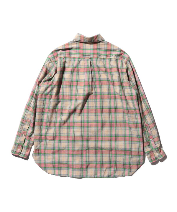 BEAMS PLUS（ビームス プラス）B.D. Classic-fit Madras（シャツ