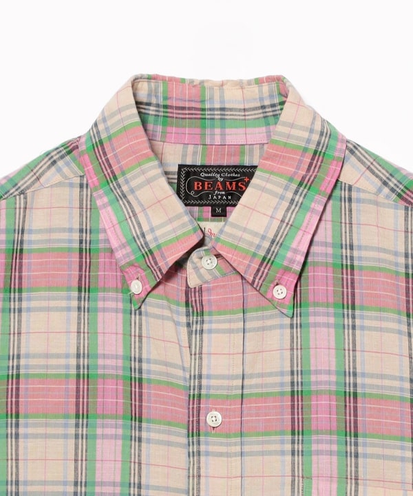 BEAMS PLUS（ビームス プラス）B.D. Classic-fit Madras（シャツ