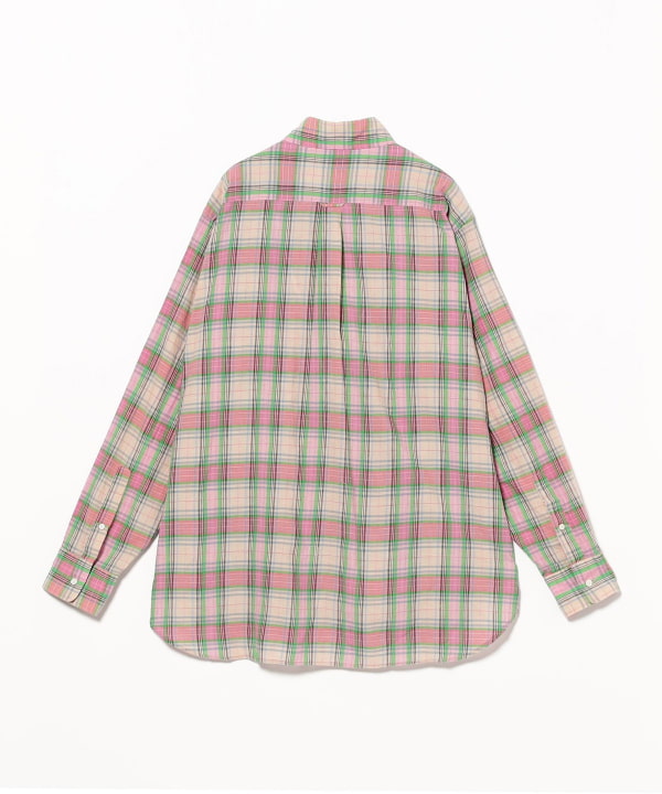 BEAMS PLUS（ビームス プラス）B.D. Classic-fit Madras（シャツ