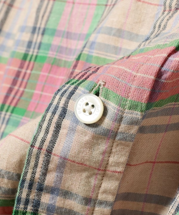 BEAMS PLUS（ビームス プラス）B.D. Classic-fit Madras（シャツ