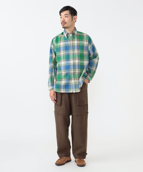 BEAMS PLUS（ビームス プラス）B.D. Classic-fit Madras（シャツ