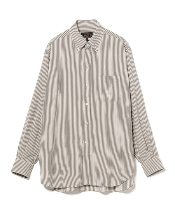 新品❤️ ビームスプラス beams plus シャツ　長袖　Lサイズ　ブラック BEAMS PLUS（ビームス プラス）WORK Denim（シャツ・ブラウス