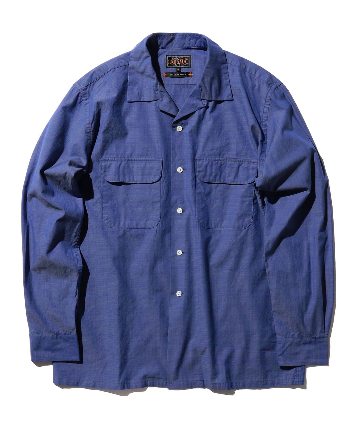 Open Collar Slab Chambray シャツ・ブラウス MEN BLUE S Open Collar Slab Chambray シャツ・ブラウス MEN BLUE S