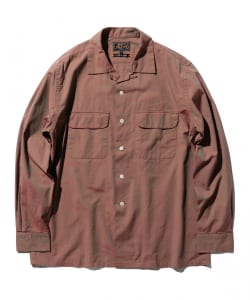 Open Collar Slab Chambray