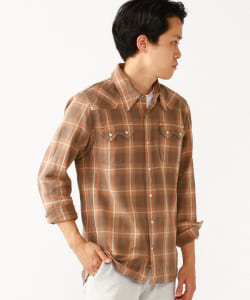 ▲【予約・イベント限定】REMI RELIEF × BEAMS PLUS / 別注 チェック ウエスタン シャツ①