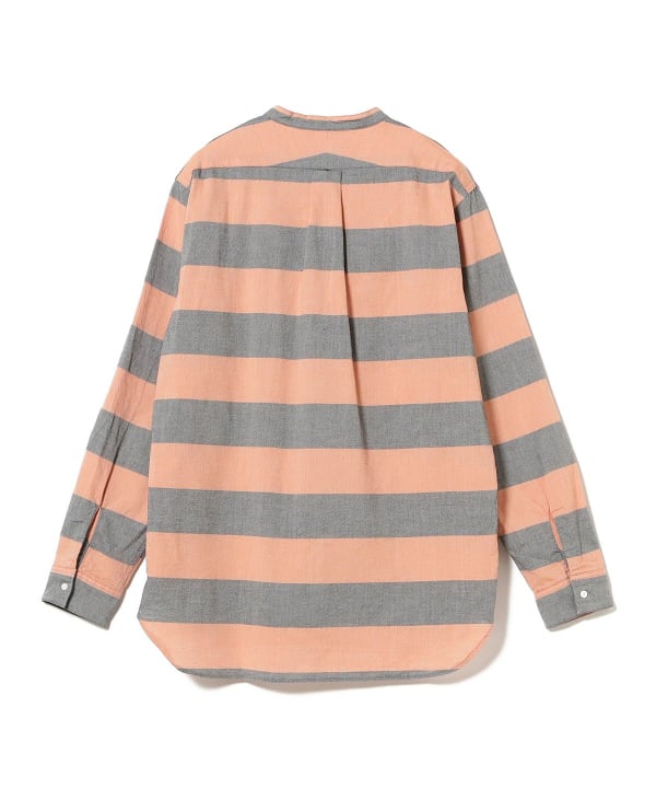 BEAMS PLUS（ビームス プラス）Band Pullover Oxford Stripe