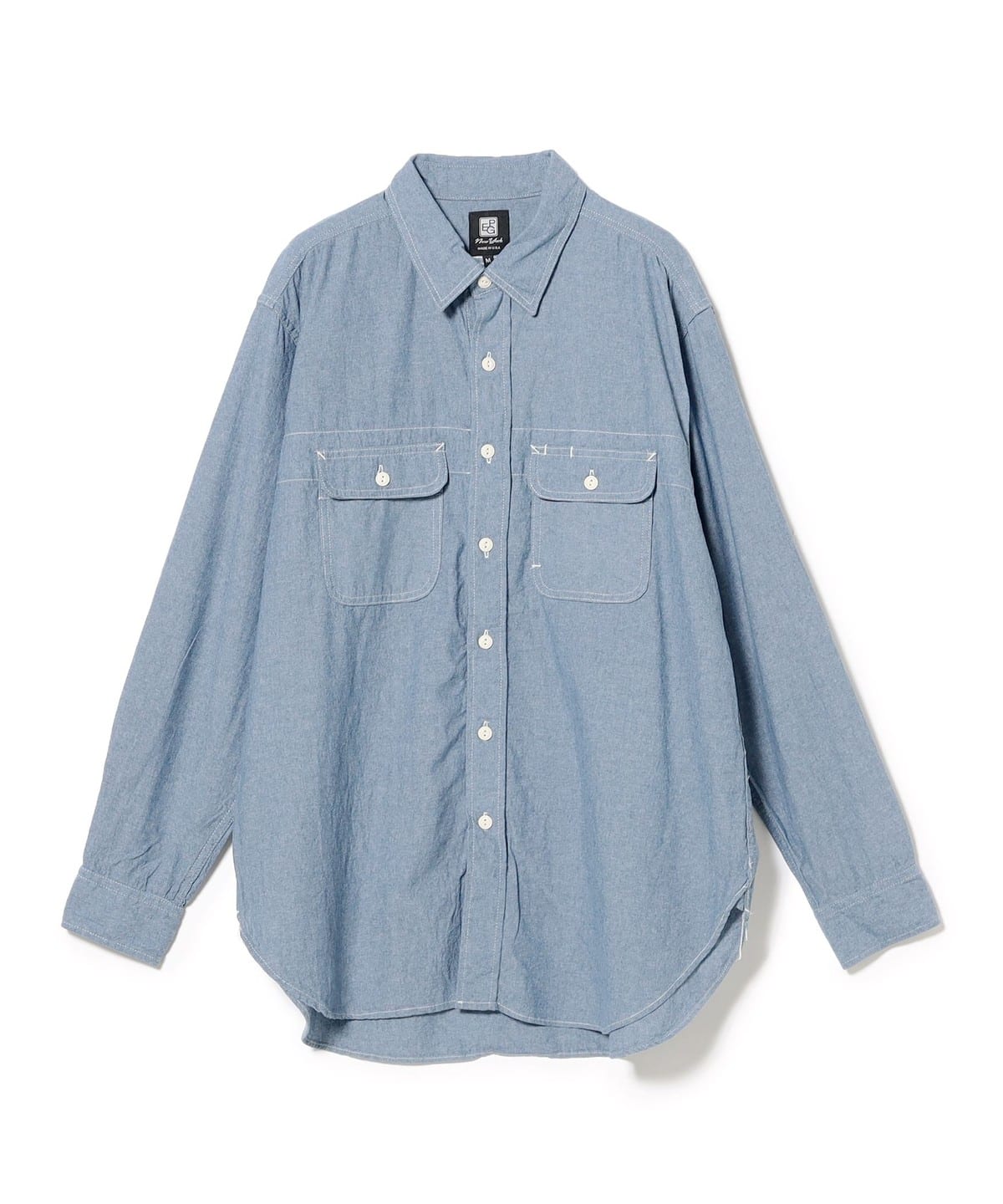 a810 エンジニアドガーメンツ× ビームス ウール ベースボールシャツ BEAMS PLUS（ビームス プラス）【別注】PEG / Vertifield Shirt