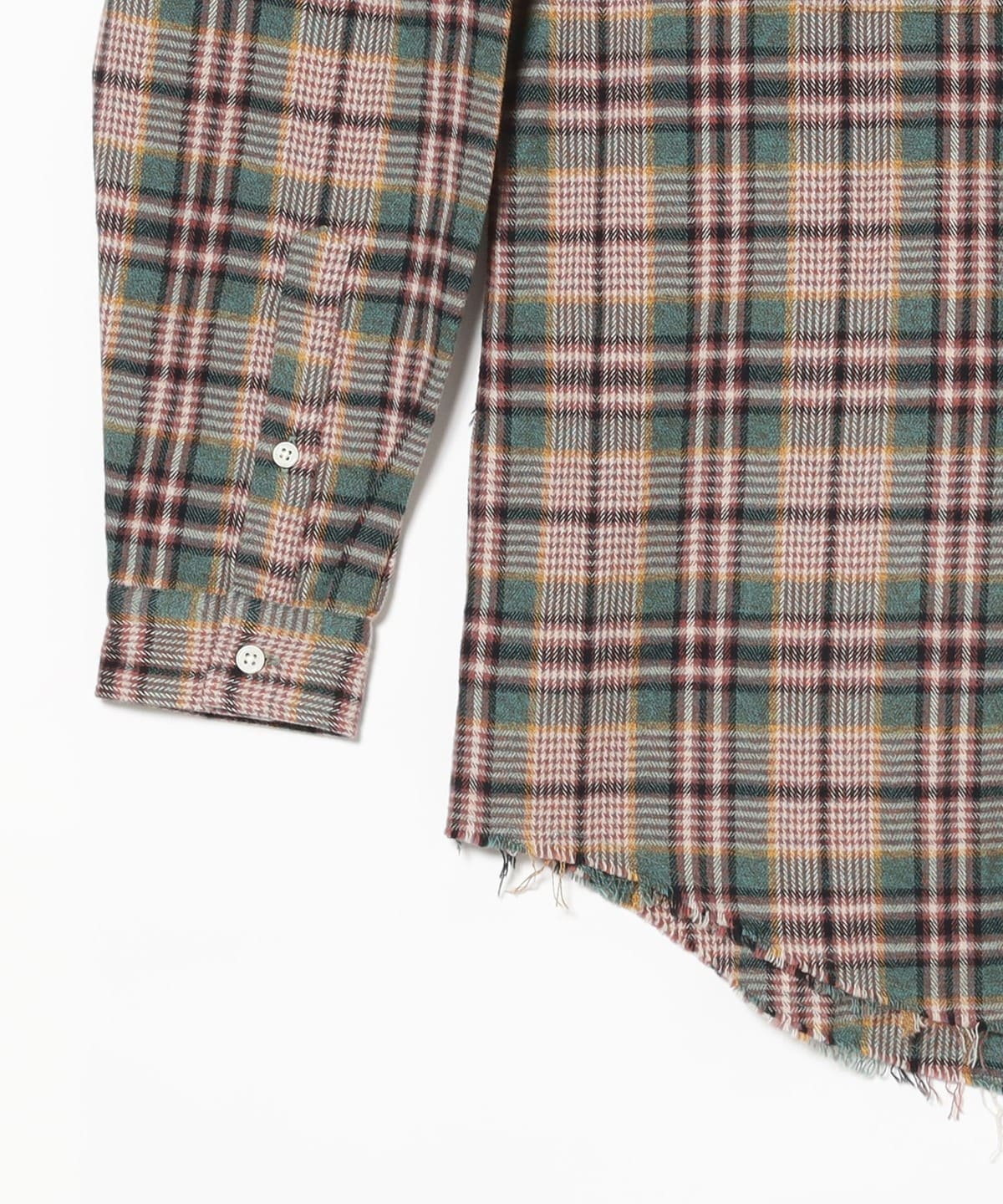 BEAMS PLUS（ビームス プラス）KENNETH FIELD / Roomy ShirtⅡ Nel Check（シャツ・ブラウス カジュアルシャツ ）通販｜BEAMS