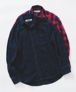 REMI RELIEF x BEAMS PLUS / 別注 Indigo Check Shirt