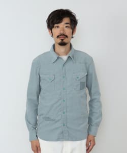 ▲【予約・イベント限定】REMI RELIEF / 別注 CORDUROY WESTERN SHIRT REGULAR FIT