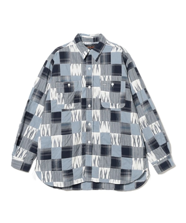 BEAMS PLUS（ビームス プラス）WORK Patchwork（シャツ