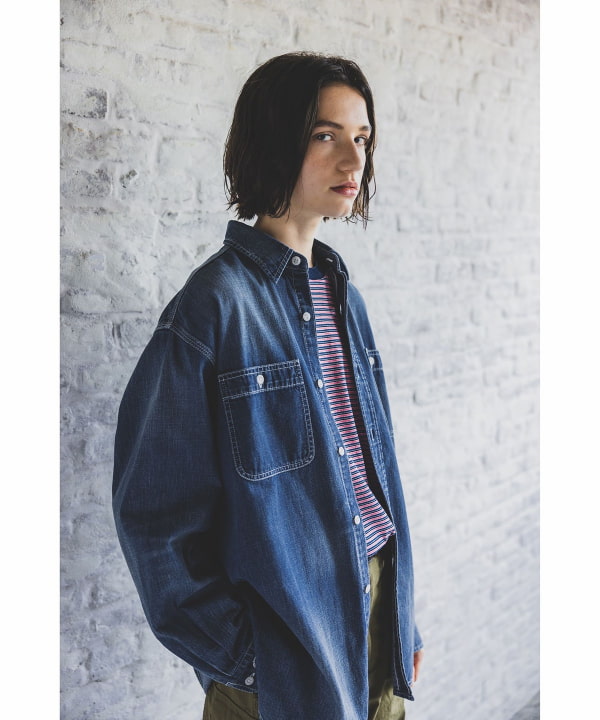 BEAMS PLUS（ビームス プラス）WORK 8oz Denim（シャツ・ブラウス