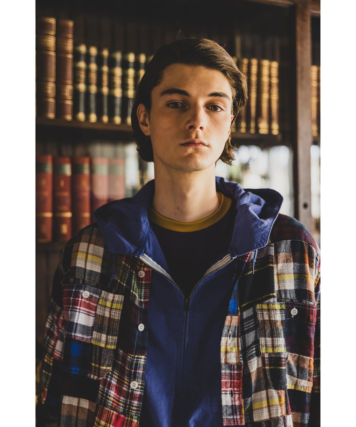 完売品 ビームスプラス インディアン パッチワークシャツ 24AW Lサイズ BEAMS PLUS（ビームス プラス）WORK Indian flannel Patchwork