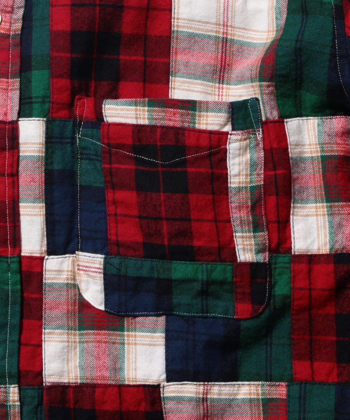 BEAMS PLUS（ビームス プラス）B.D. Classic-fit Indian flannel