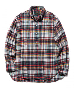 B.D. Classic-fit Indian flannel Plaid