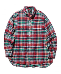 B.D. Classic-fit Indian flannel Plaid