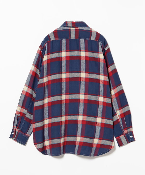 BEAMS PLUS（ビームス プラス）WORK Indian flannel Plaid（シャツ