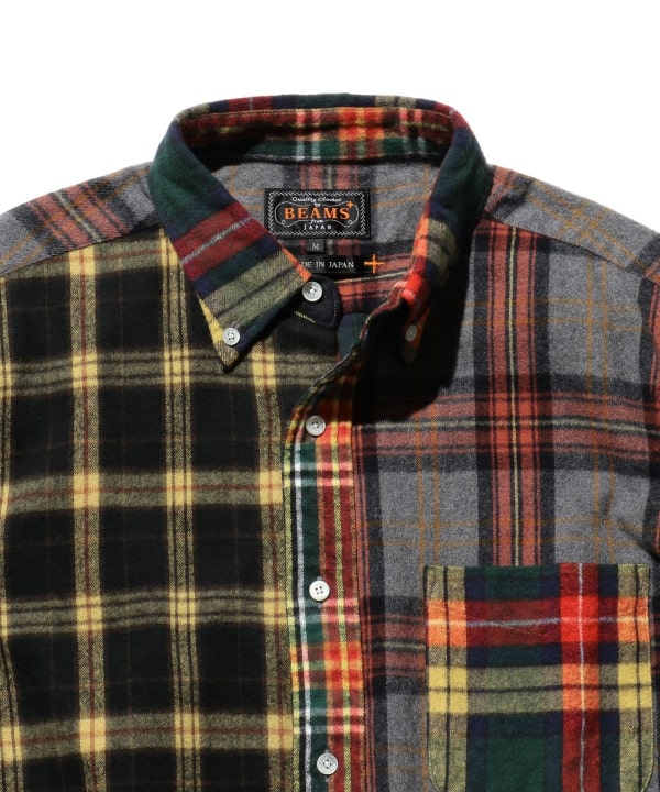 BEAMS PLUS（ビームス プラス）B.D. flannel Plaid Panel（シャツ