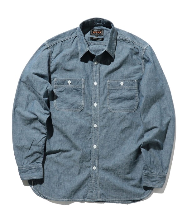 BEAMS PLUS BEAMS PLUS BEAMS PLUS / WORK Chambray（襯衫/襯衫休閒