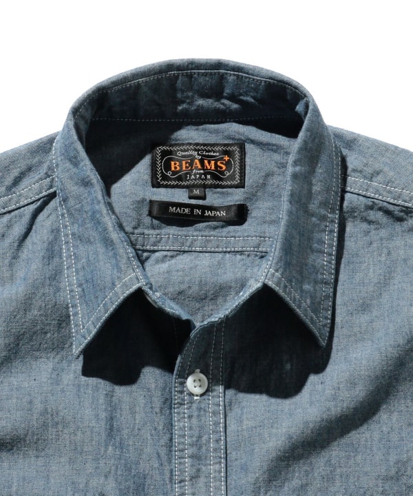 BEAMS PLUS（ビームス プラス）BEAMS PLUS / WORK Chambray（シャツ 