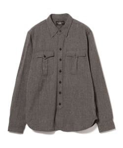 ▲RRL / Clayton Mlt-Long Sleeve-Sport Shirt