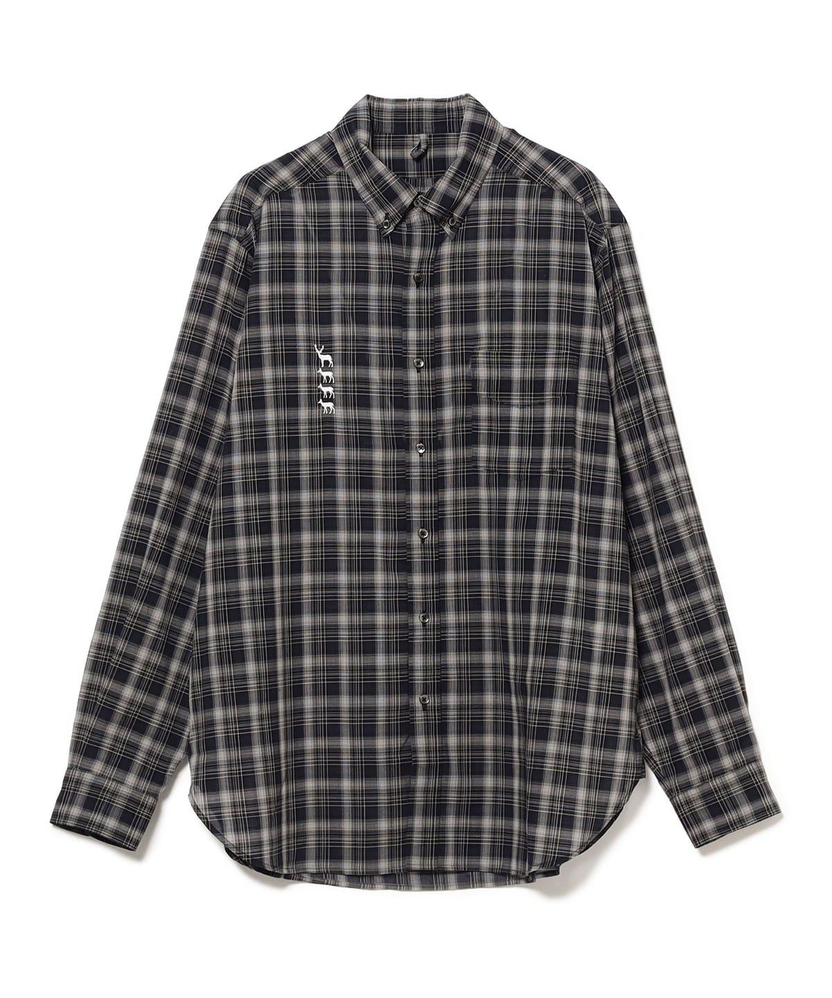 MOUNTAIN RESEARCH マウンテンリサーチ / Animal B. D. シャツ・ブラウス MEN Check XL MOUNTAIN RESEARCH マウンテンリサーチ / Animal B. D. シャツ・ブラウス MEN Check XL