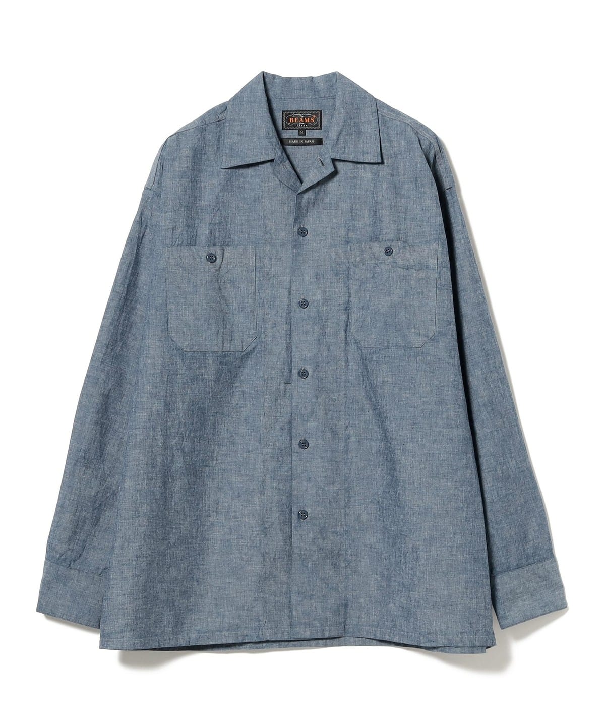 BEAMS PLUS（ビームス プラス）MIL Open Collar Chambray（シャツ