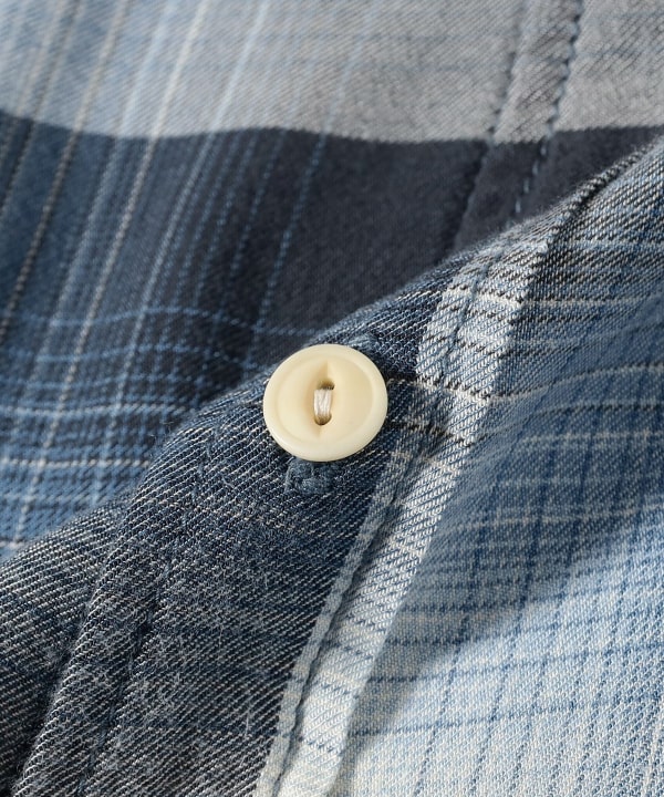 【新品】REMI RELIEF BEAMS+ 別注 チェックシャツ　Ⅼ IN＆OUT Shirts ～REMI RELIEF～｜BEAMS PLUS（ビームス プラス