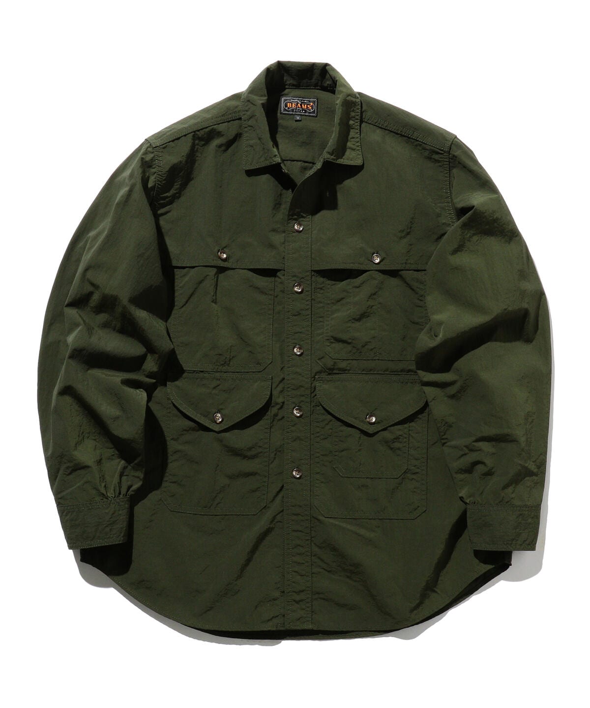 ナイロン リップストップ アドベンチャー シャツ シャツ・ブラウス MEN OLIVE S ナイロン リップストップ アドベンチャー シャツ シャツ・ブラウス MEN OLIVE S