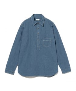 WAREHOUSE & CO. / Lot 3059 PULLOVER CHAMBRAY SHIRTS ONE WASH