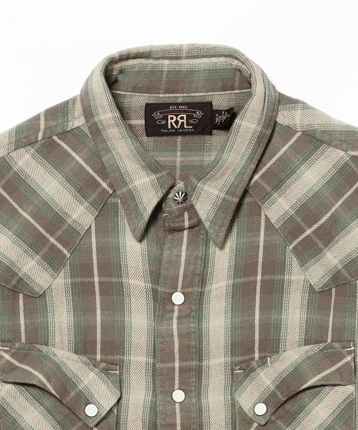 BEAMS PLUS（ビームス プラス）RRL / Slim Fit Plaid Twill